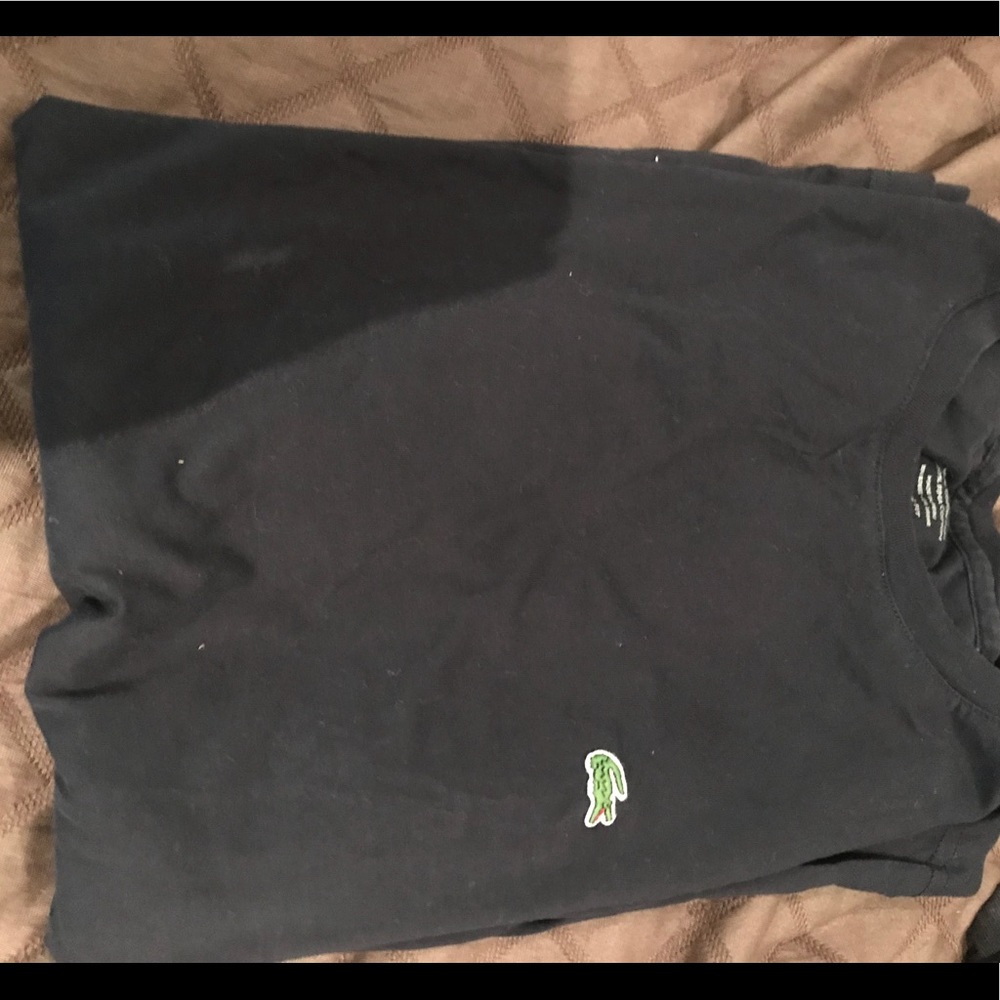 Lacoste navy blue long sleeve T-Shirt